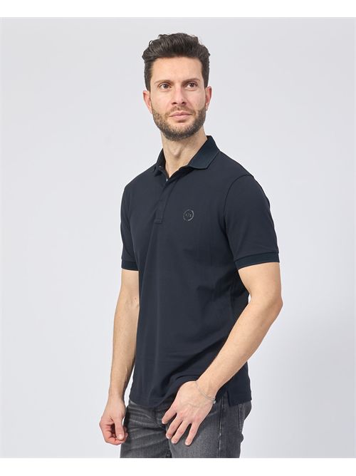 Polo Armani Exchange slim fit in piqué elasticizzato ARMANI EXCHANGE | 8NZF91-ZJ81Z1510